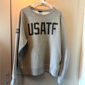 Gray USAFT Men's Sweater